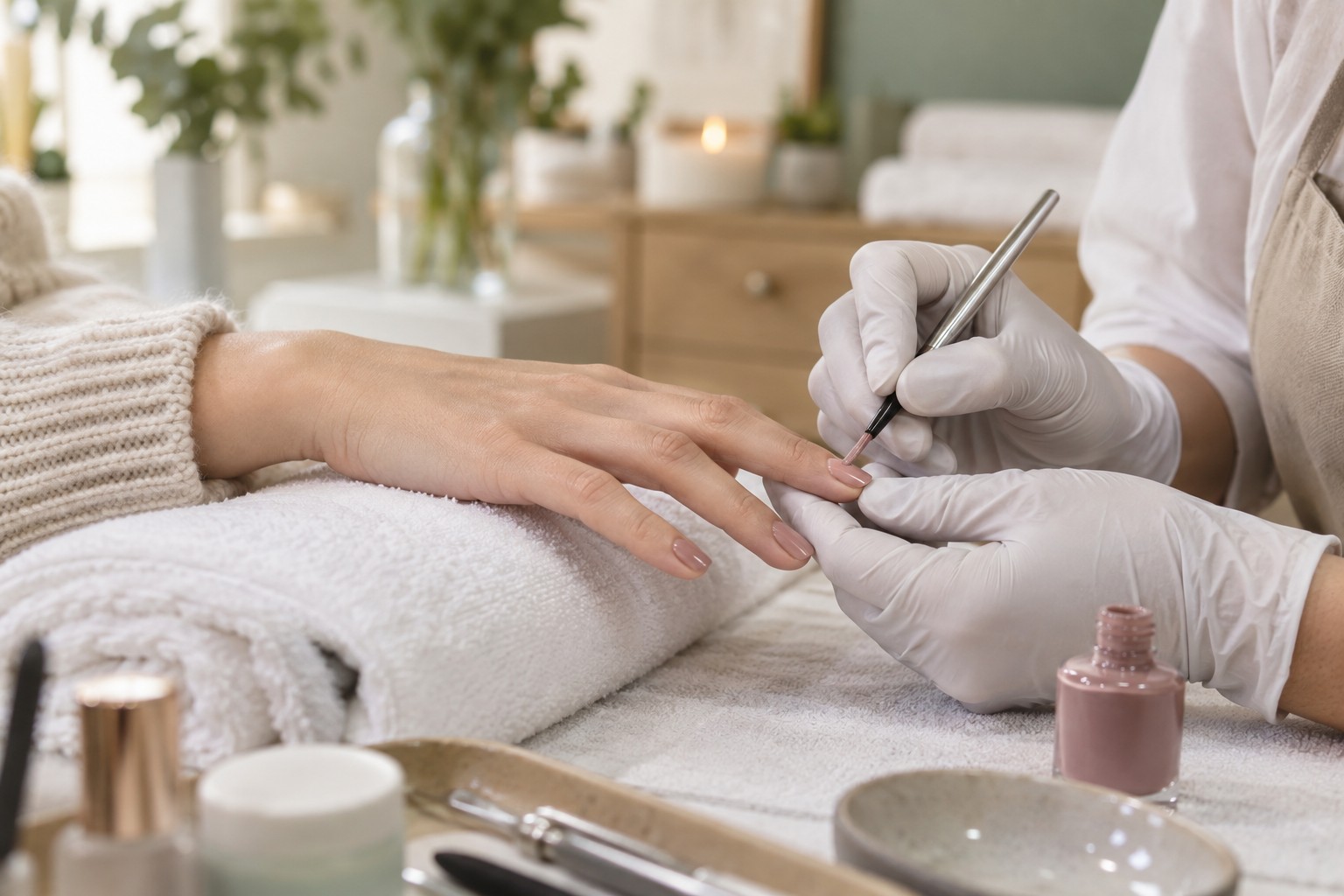 Illustrative image for Gel Polish Application