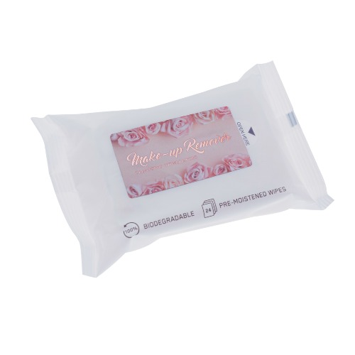 Make-up Remover Wipes pack containing 24 wipes